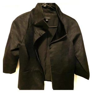 Ann Taylor black crop jacket